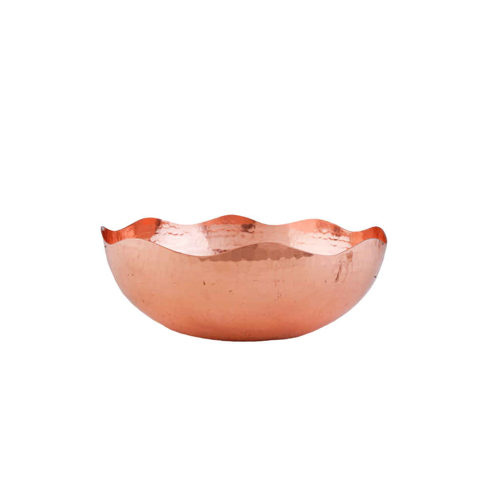 Copper Dessert Serving Bowl Hammered and Suitable for Ice Cream Kiana (x2)