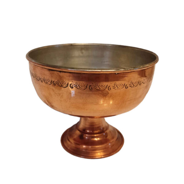 Hammered Copper Dinnerware Bowl - Ghol (Set of 3)