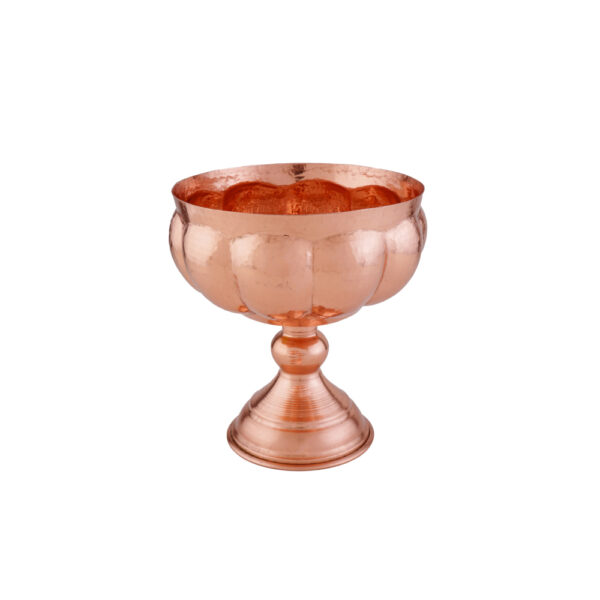 Copper Dessert Serving Bowl Hammered and Suitable for Ice Cream Sarina (x2)