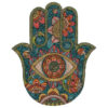Islamic Ceramic Coffee Mug - Hamsa & Evil Eye Pattern