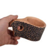 Rustic Wooden Cup - Handcrafted Camping Cup Model Jungle