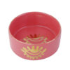 Handmade Decorative Pink Pottery Bowl Model Eye