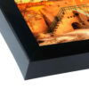 Persian Backlit PVC Print with Frame - Yazd City Wall Art