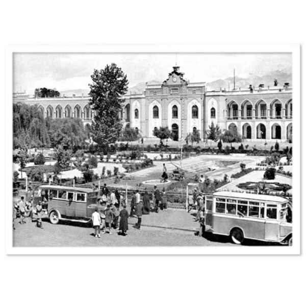 Persian PVC Print with Frame - Old Days Wall Art