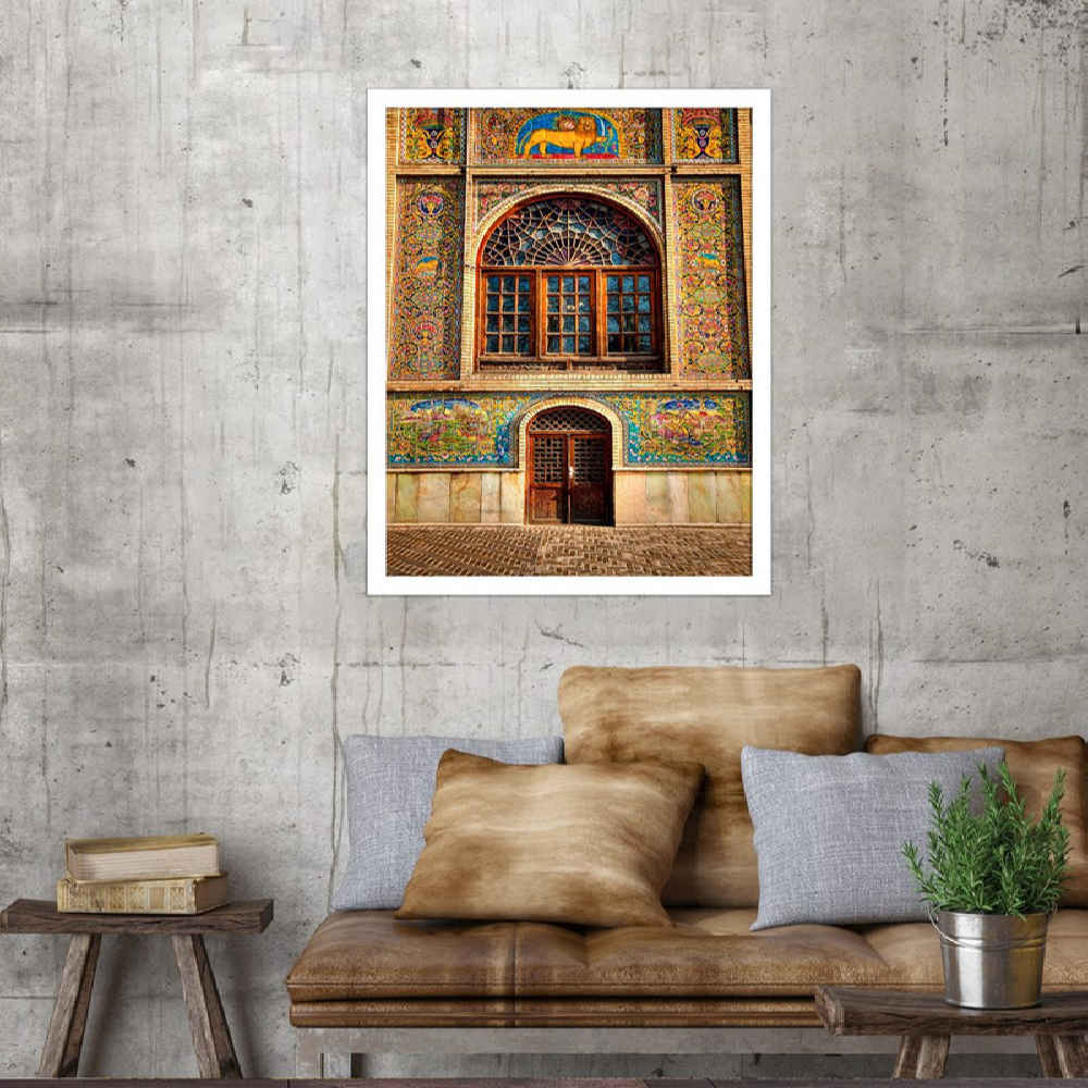 Persian PVC Print with Frame – Safa Wall Art