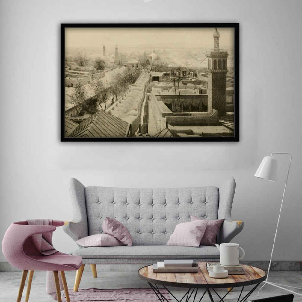 Historical Print Wall Art Frame Model Sayeh ShopiPersia