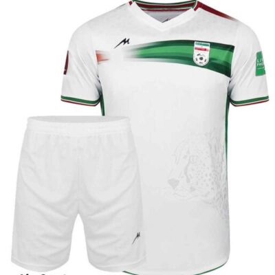 Iran National Team Home Kit 2021/22 – T-shirt & Shorts Set, Ideal for Fan