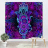 Islamic Abstract Hamsa Tapestry Wall Hanging