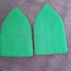 Green Turkish Kufi Taqiyah - Traditional Muslim Cotton Hat