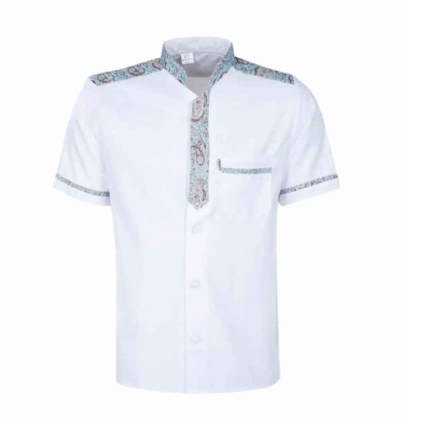 Men's Short Sleeve Chef's Jacket – Sleek & Functional