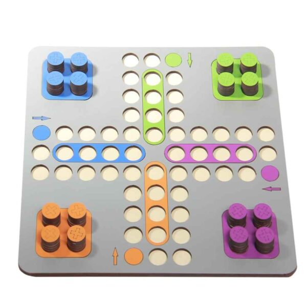 Mensch ärgere Dich nicht (Ludo) – Classic Family Board Game