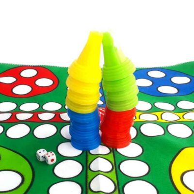 Mensch ärgere Dich nicht (Ludo) & Snakes & Ladders Game Set – Classic Board Games