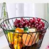 Metal Wire Fruit Basket Model Atena