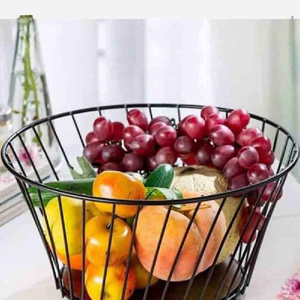 Metal Wire Fruit Basket Model Atena