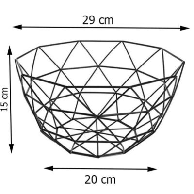 Metal Wire Fruit Basket Model Moshabak