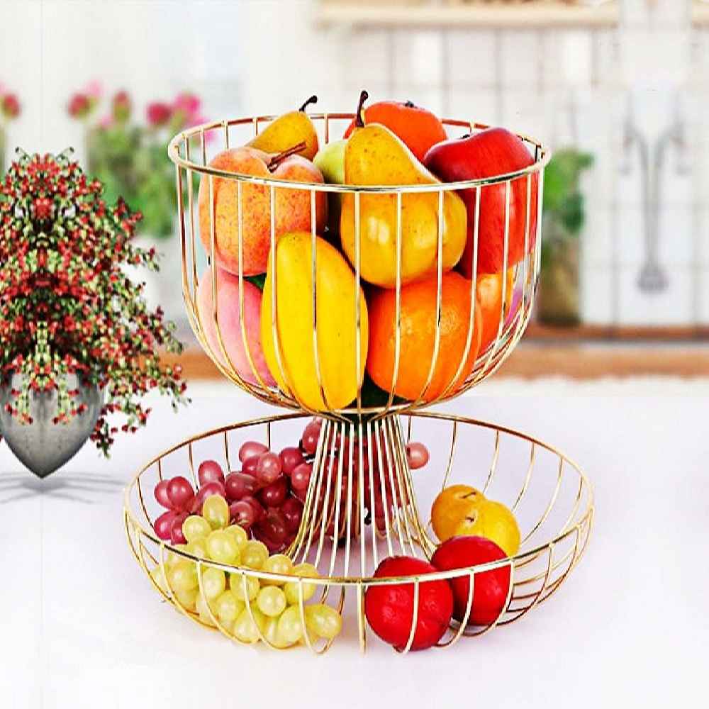 Metal Wire Fruit Basket Model Yasna