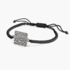 Minimalist Persian String Silver Bracelet – Saheb Gharan Design