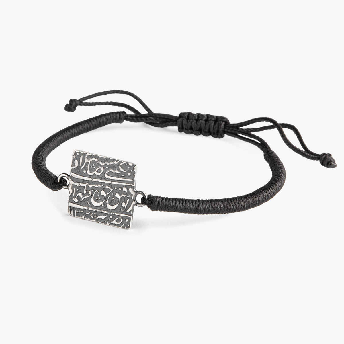 Persian String Silver Bracelet Minimalist Saheb Gharan ShopiPersia
