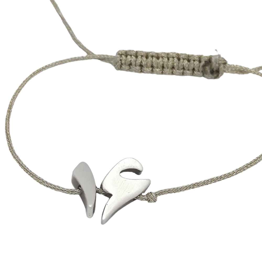 Persian String Silver Bracelet Minimalist Sixteen ShopiPersia