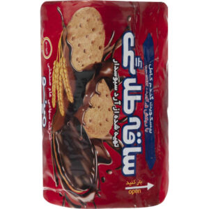 Minoo Saghe Talaie Chocolate Coated Biscuit 200gr (x4)