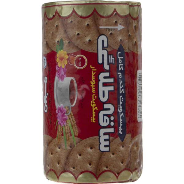 Minoo Saghe Talai Iranian Digestive Sweetmeal Biscuit, 200 gr (x4)