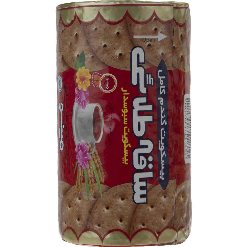 Minoo Saghe Talai Iranian Digestive Sweetmeal Biscuit, 200 gr (x4)