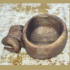 Rustic Wooden Cup - Handcrafted Camping Cup Model Buffalo