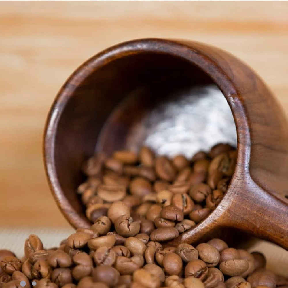 Rustic Wooden Cup – Handcrafted Camping Cup Model Fish