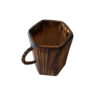 Rustic Wooden Cup - Handcrafted Camping Cup Model Sofia