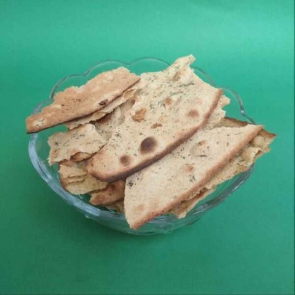 Persian Dried Bread - Oat Bran Bread (300g) for Immunity and Energy Boost