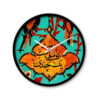 Persian Print Desk Clock Round with Calligraphy Nobate Asheghi