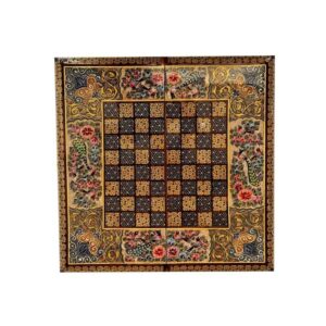 Persian Wooden Khatamkari Chess Board Model Laya