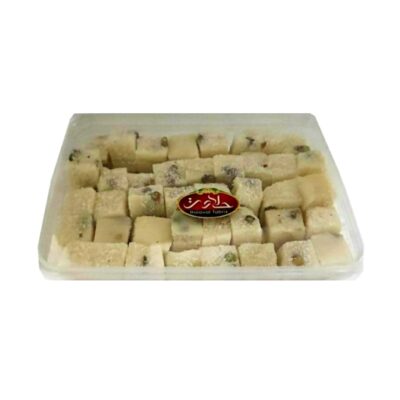 Lokum Turkish Delight with Persian Pistachio & Saffron – 400g