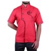 Embroidered Short Sleeve Chef's Jacket