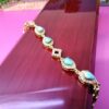 Silver Bracelet with Turquoise Gemstone for Women Mana