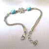 Silver Bracelet with Turquoise Gemstone for Women Kian