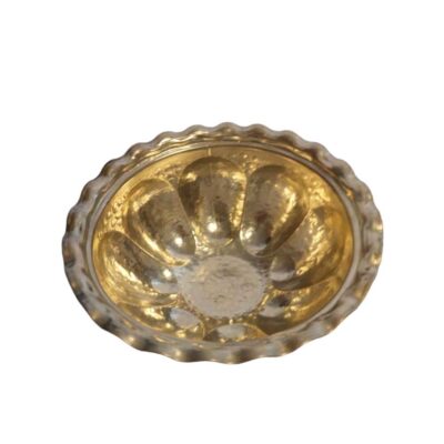 Copper Dessert Serving Bowl Hammered and Suitable for Ice Cream Alvand (x3)