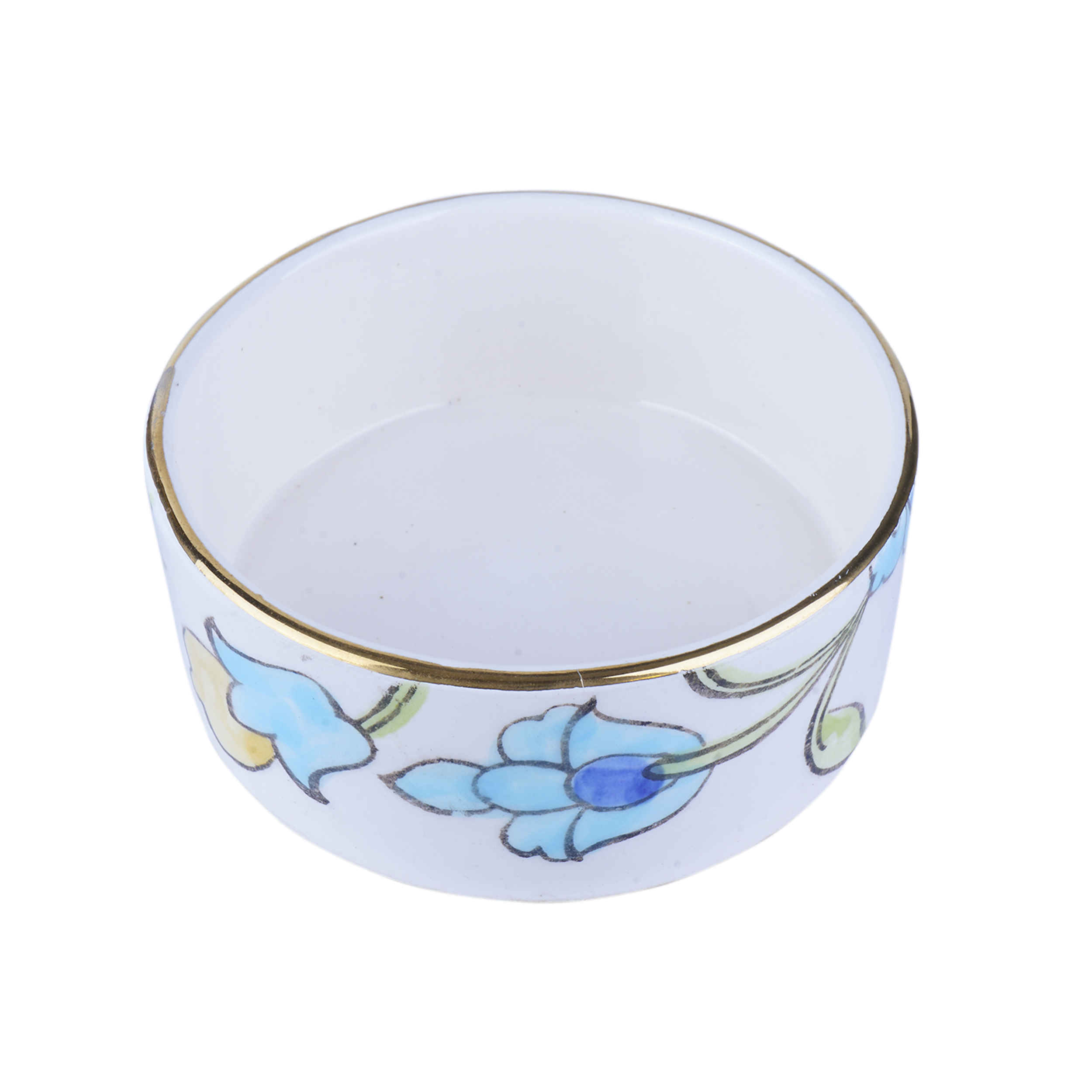 Handmade Decorative Pottery Bowl Model Gol o Morgh