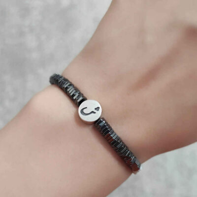Minimalist Persian String Silver Bracelet – Sh Model