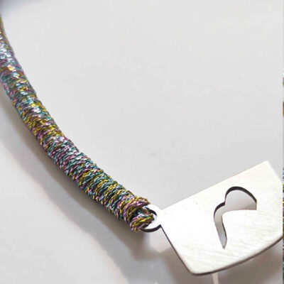 Minimalist Persian String Silver Bracelet – Mim Design