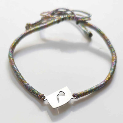 Minimalist Persian String Silver Bracelet – Mim Design