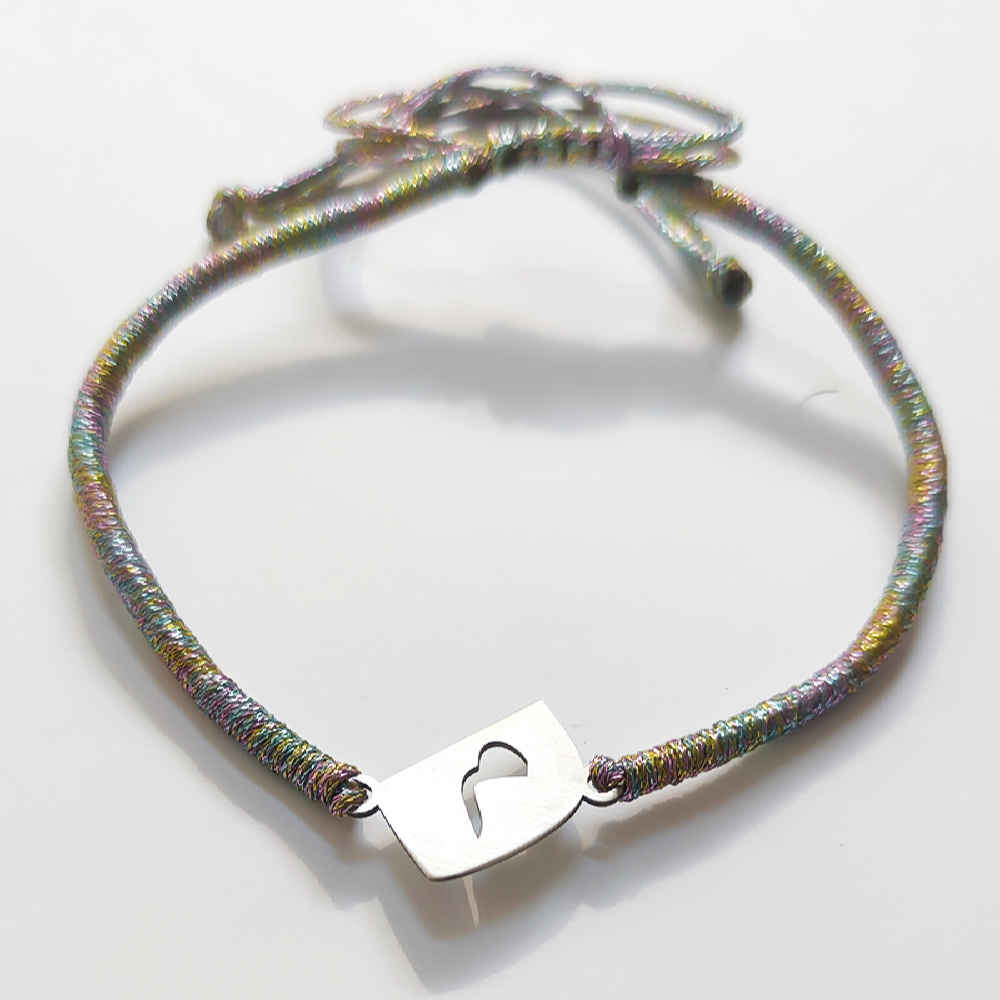 Minimalist Persian String Silver Bracelet – Mim Design