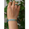 Persian Brass Bracelet & Ring Set Model Eslimi