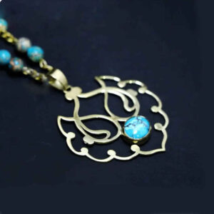 Persian Brass Necklace Artistic Model Fereshteh