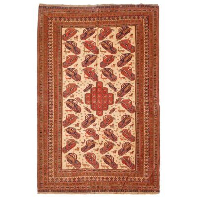 Decorative Cheshm Nazar Wall Hanging Amulet with Evil Eye – Round