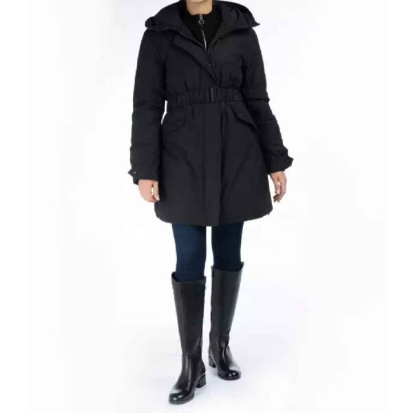 Fashion Puffer Jacket for Women Long Sleeve Zipper Jooti