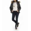 Puffer Jacket for Women Long Sleeve Zipper with Hood Nazila