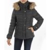 Puffer Jacket for Women Long Sleeve Zipper with Hood Nazila
