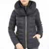 Fashion Puffer Jacket for Women Long Sleeve Zipper Siara