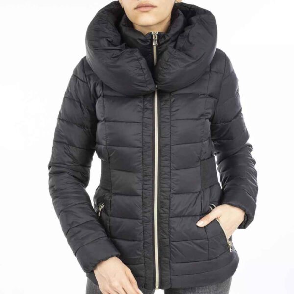 Fashion Puffer Jacket for Women Long Sleeve Zipper Siara